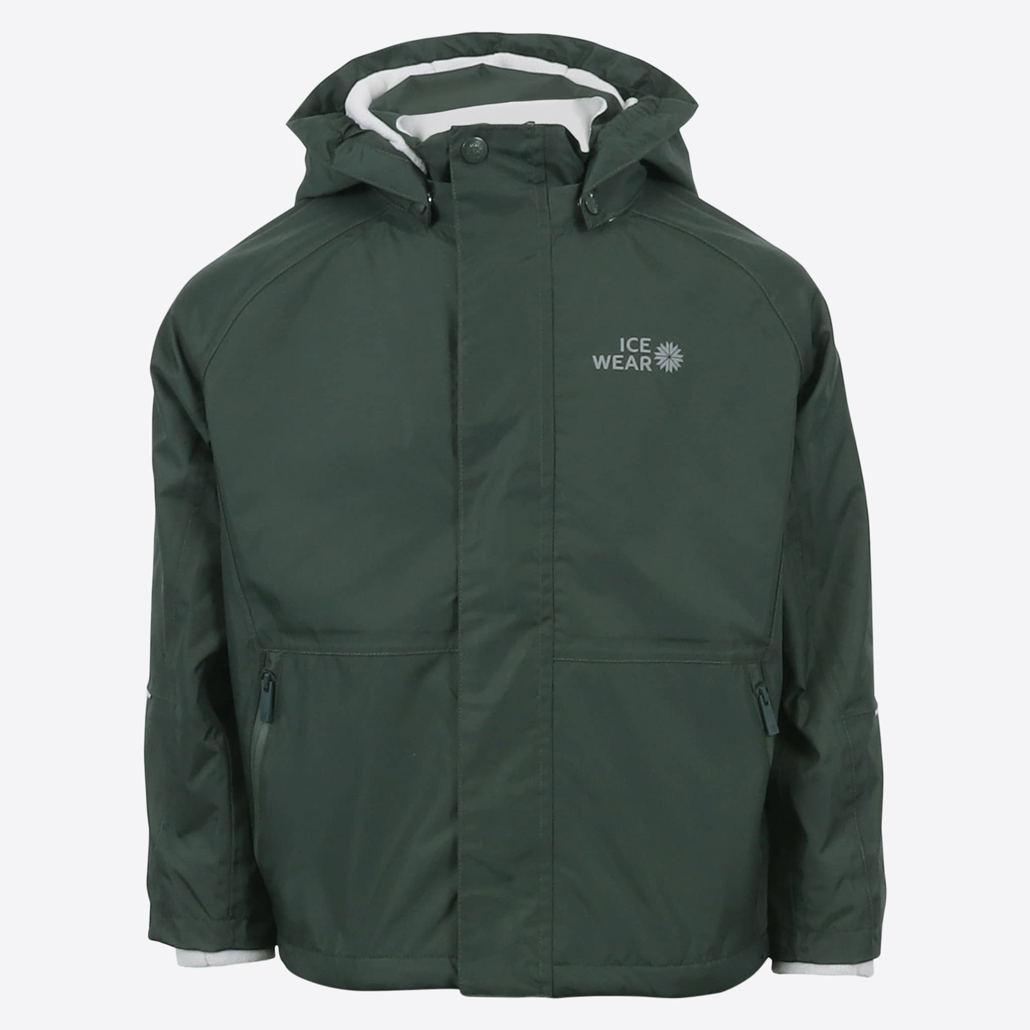 Eldur Fleece gefütterte Regenjacke