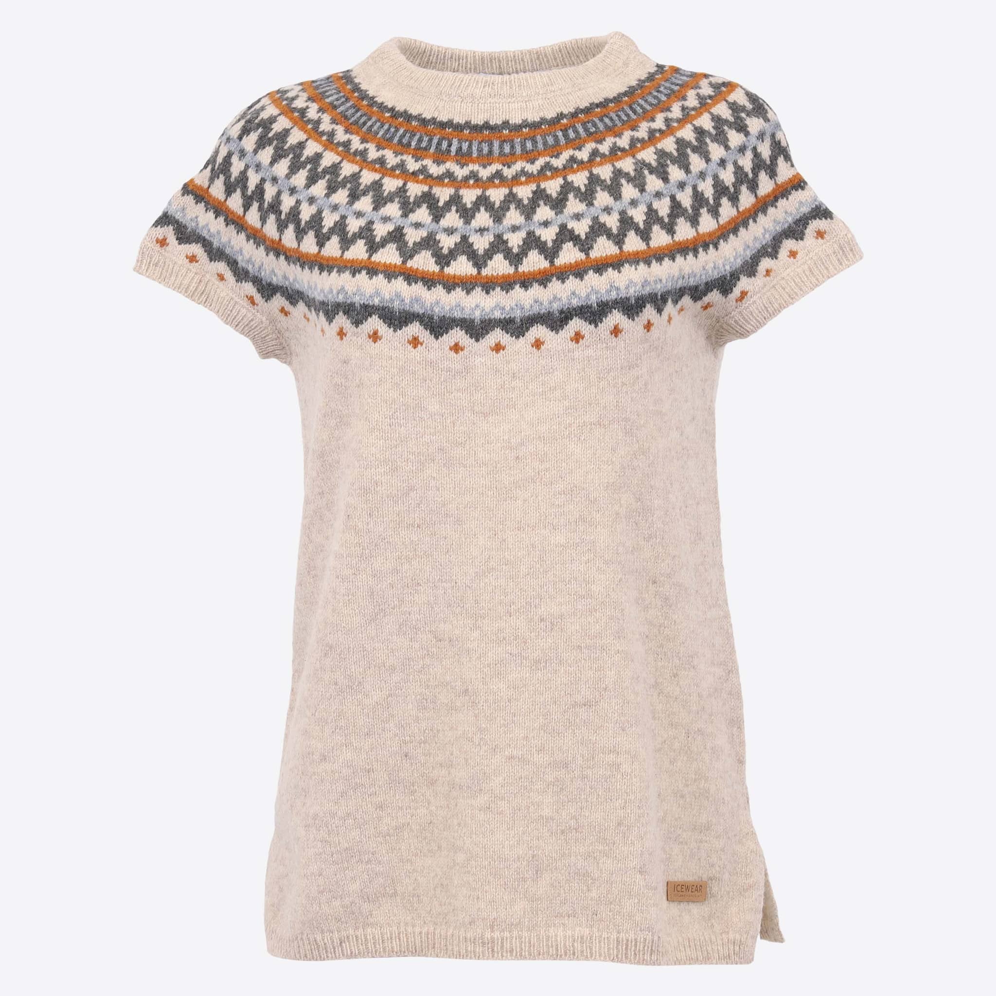 Dyngjufjöll Nordische Weste aus Wolle